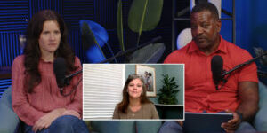 Host Mady Dudley, Guest Andrea Updyke and host Larry Aldrich