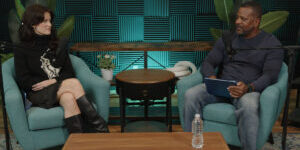 hosts Mady Dudley and Larry Aldrich discuss the About Face website